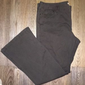 LOFT Smoke Grey Pants 18